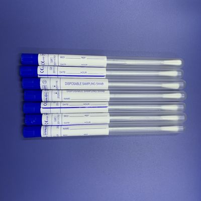 ISO13485 Uzun Tıbbi Pamuklu Çubuklar, Virüs Testi İçin Tıbbi Burun Çubuğu